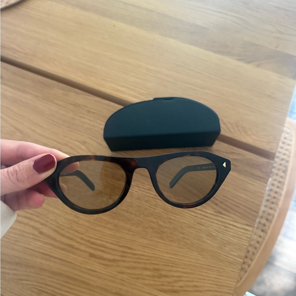 Prada Tortoise Shell Sunglasses ( Prada PR B15S ) - Picture 5 of 5